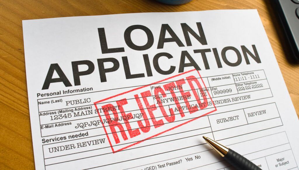 4 Reasons Your Small Business Loan Was Rejected